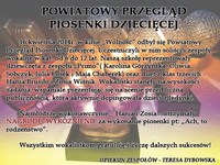 Powiatowy Przegląd Piosenki Dziecięcej